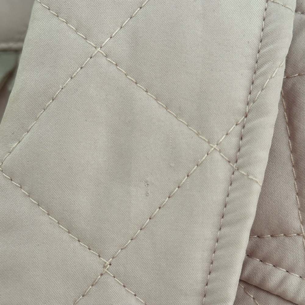 Chico's Quilted Light Pink Spring Jacket - Picture 4 of 6